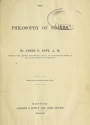 Cover of The philosophy of storms Joseph Henry Collection