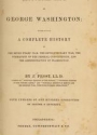 Cover of Pictorial life of George Washington