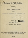 Cover of Portions of the Holy Scripture