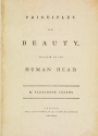 Cover of Principles of beauty relative to the human head