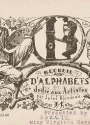 Cover of Recueil d'alphabets