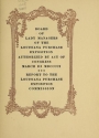 Cover of Report to the Louisiana Purchase Exposition Commission