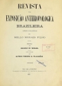 Cover of Revista da exposição anthropologica brazileira