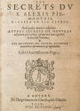 Cover of Les secrets du S. Alexis Piemontois