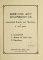Cover of Sketches and reminiscences from Queensland, Russia, and elsewhere