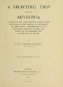 Cover of A sporting trip through Abyssinia