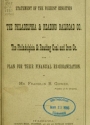 Cover of Statement of the present condition of the Philadelphia & Reading Railroad Co. and the Philadelphia & Reading Coal and Iron Co