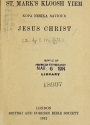 Cover of St. Mark's kloosh yiem kopa nesika saviour Jesus Christ