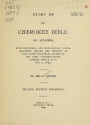 Cover of Story of the Cherokee Bible