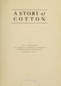Cover of A story of cotton 