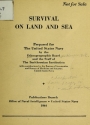 Cover of Survival on land and sea