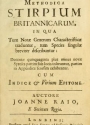 Cover of Synopsis methodica stirpium Britannicarum