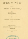 Cover of Timbres d'Égypte et de la Compagnie du Canal de Suez par J.-B. Moens