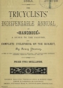 Cover of The tricyclists' indispensable annual and handbook