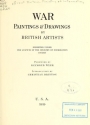 Cover of War paintings & drawings by British artists