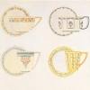 decorated teacups from Keramic Studio magazine