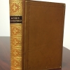 The beautifully gilt full-leather binding of Soyer's book about eating and drinking in Antiquity