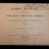 Codex Nutall title page