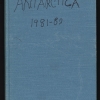 Ursula Marvin's Journal—Antarctica, 1981–1982