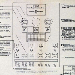 wiring diagram of the ENIAC computer