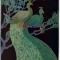 Peacocks by Albert W. Heckman from the November 1919 issue of Keramic Studio. Courtesy of the Smithsonian American Art-National Portrait Gallery Library.          