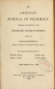 Cover of American journal of pharmacy