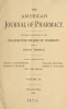 Cover of American journal of pharmacy