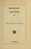 Cover of Bibliography of aeronautics 