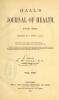 Cover of Hall's journal of health