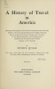 Cover of A history of travel in America v.2 (1915)