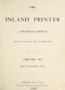 Cover of The Inland printer