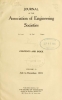 Cover of Journal of the Association of Engineering Societies