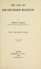 Cover of The life of Sir Richard Burton v.2 (1906)
