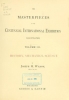 Cover of The masterpieces of the Centennial international exhibition illustrated