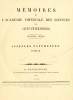 Cover of Mémoires de l'Académie impériale des sciences de St.-Pétersbourg