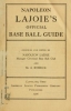 Cover of Napoleon Lajoie's official base ball guide