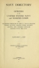 Cover of Navy directory