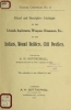 Cover of Priced and descriptive catalogue of the utensils, implements, weapons, ornaments, etc., of the Indians, mound builders, cliff dwellers no. 3