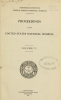 Cover of Proceedings of the United States National Museum