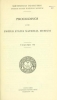 Cover of Proceedings of the United States National Museum