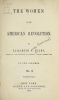 Cover of The women of the American Revolution v.2 (1849)