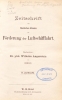 Cover of Zeitschrift des Deutschen Vereins zur Förderung der Luftschiffahrt jahrg.6 (1887)