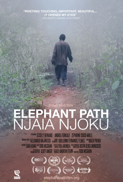 Elephant Path - Njaia Njoku poster with quote