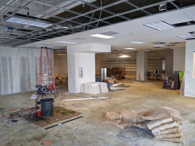 AAPG Reading room under renovation 2021